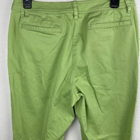 Liz Claiborne Green Audra Jeans Size 10 EUC - Picture 8 of 8